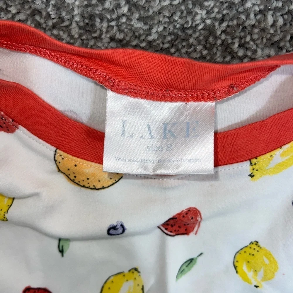 LAKE Kids Long-Long Set, Fruit - LAKE Sleepwear size 8
